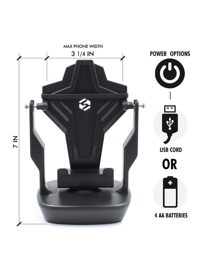 SNYZO S SOLER SNYZO Phone Swing, Phone Rocker, Compatible with Walker Cellphone Pedometer Accessories (Mute Version)(Battery Compatible)(USB Cable) Quick Step Earning Device – Black - Image 3