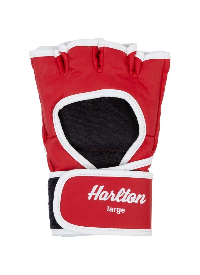 Lonsdale Harlton Mma Gloves Red/White S  - Image 3