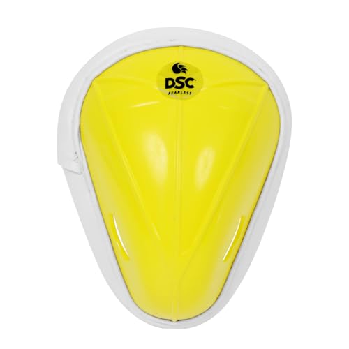 DSC Attitude Cricket Abdominal Guard for Mens, Size - Mens, Colour - Yellow - Image 1
