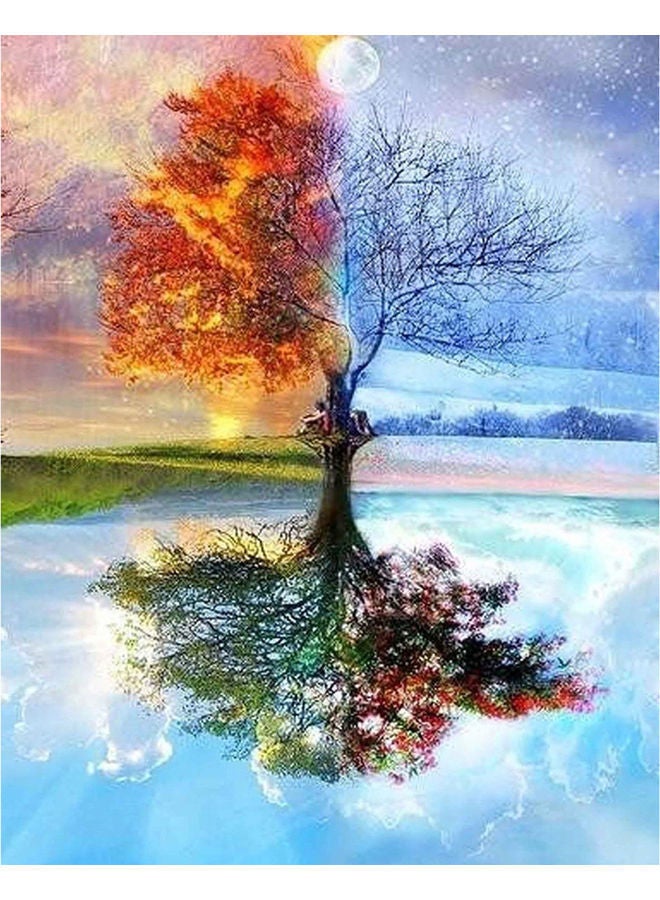 NIBEMINENT 5D Diamond Painting Kit Multicolour - Image 1