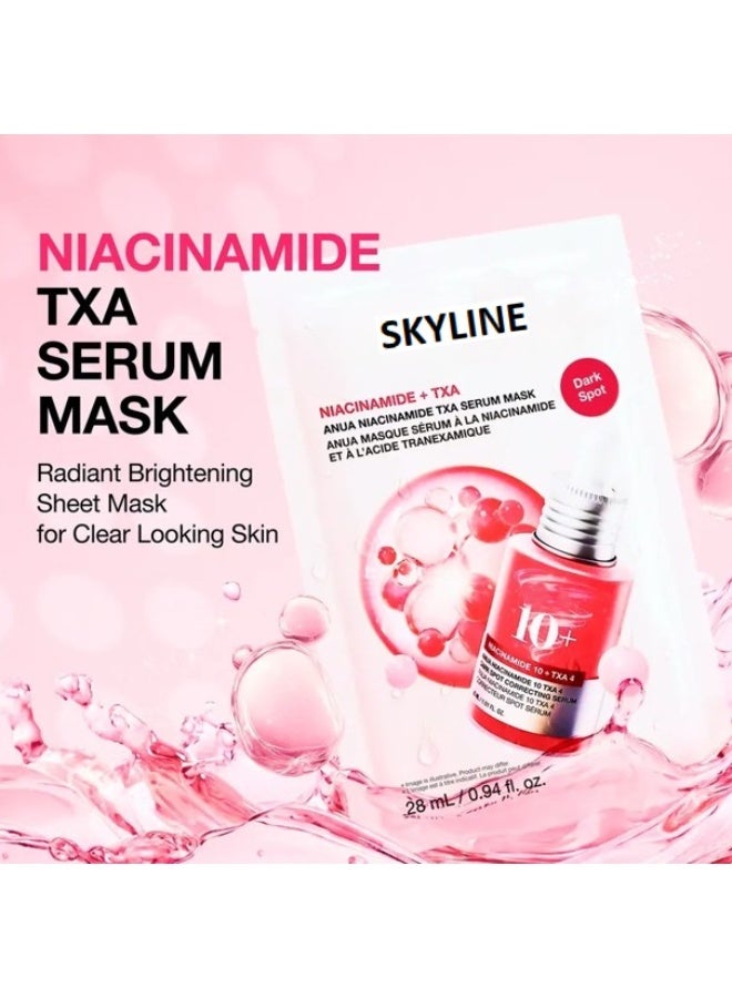 SKYLINE Niacinamide & TXA Dark Spot Correcting Serum Mask 28ml – Helps Reduce Dark Spots & Improve Skin Clarity - Image 5
