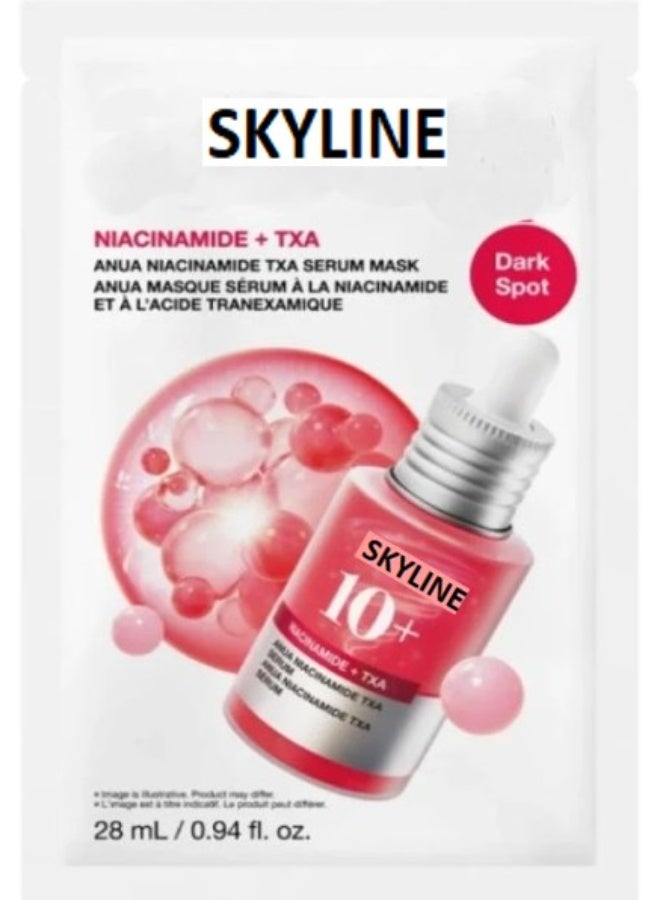 SKYLINE Niacinamide & TXA Dark Spot Correcting Serum Mask 28ml – Helps Reduce Dark Spots & Improve Skin Clarity - Image 1
