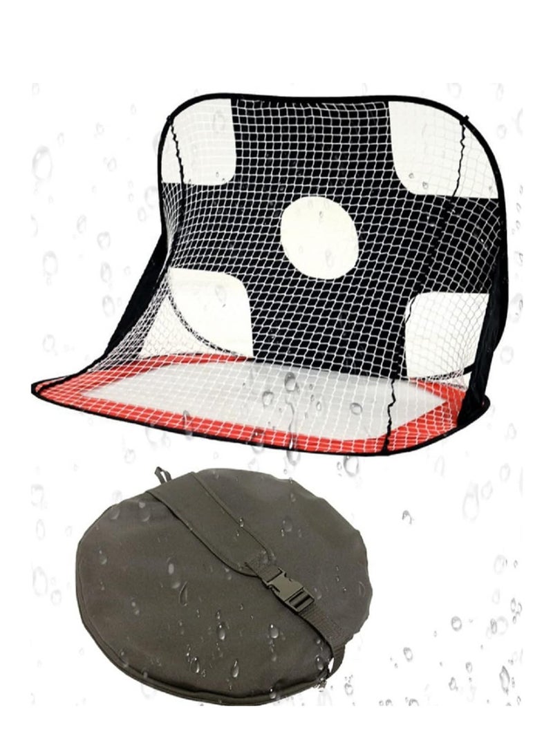 Spall 2 in 1 Soccer Goal for Kids Pop Up Kids Soccer Net Soccer Target with Carry Bag Perfect for Backyard Indoor Outdoor Sports and Practice - Image 3