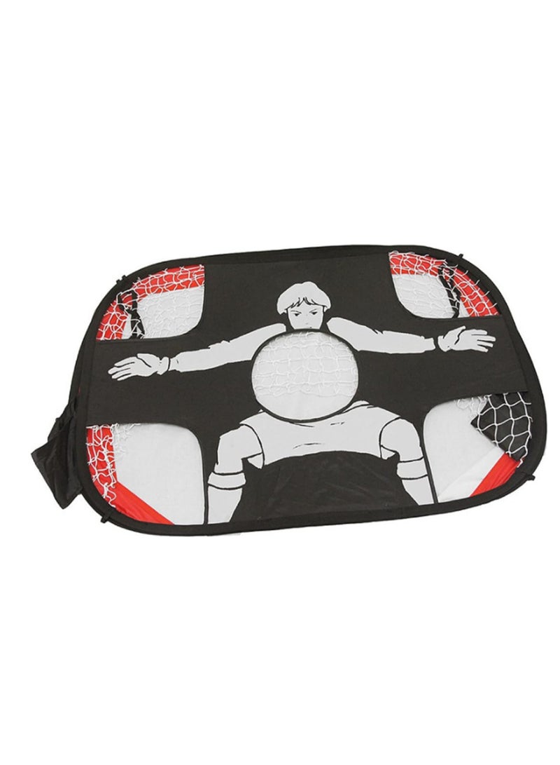 Spall 2 in 1 Soccer Goal for Kids Pop Up Kids Soccer Net Soccer Target with Carry Bag Perfect for Backyard Indoor Outdoor Sports and Practice - Image 5