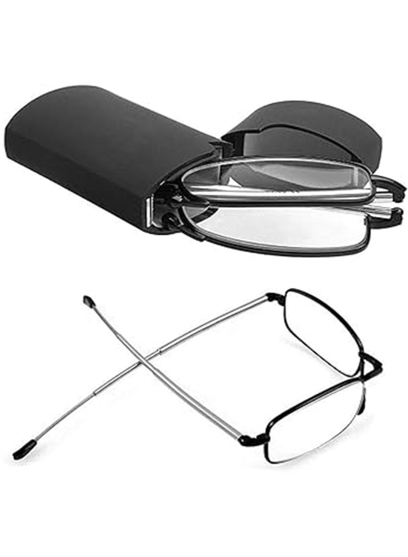 نظارة قراءة طبية سهلة الطي مقاس +3.50 - Image 2