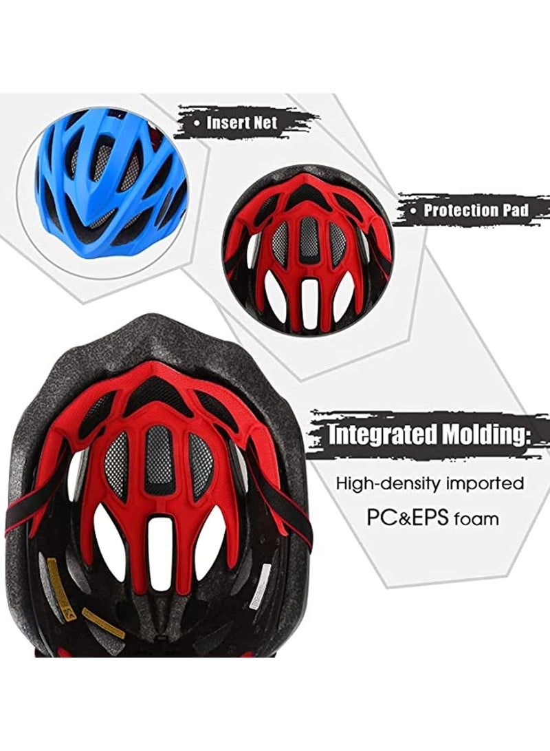 founder Bike Helmet, Bicycle Helmet for Men Women with Detachable Sun Visor Quick Release Strap Cycling Helmet Microshell Design Adjustable Size,Safety Protection Equipment - Image 3