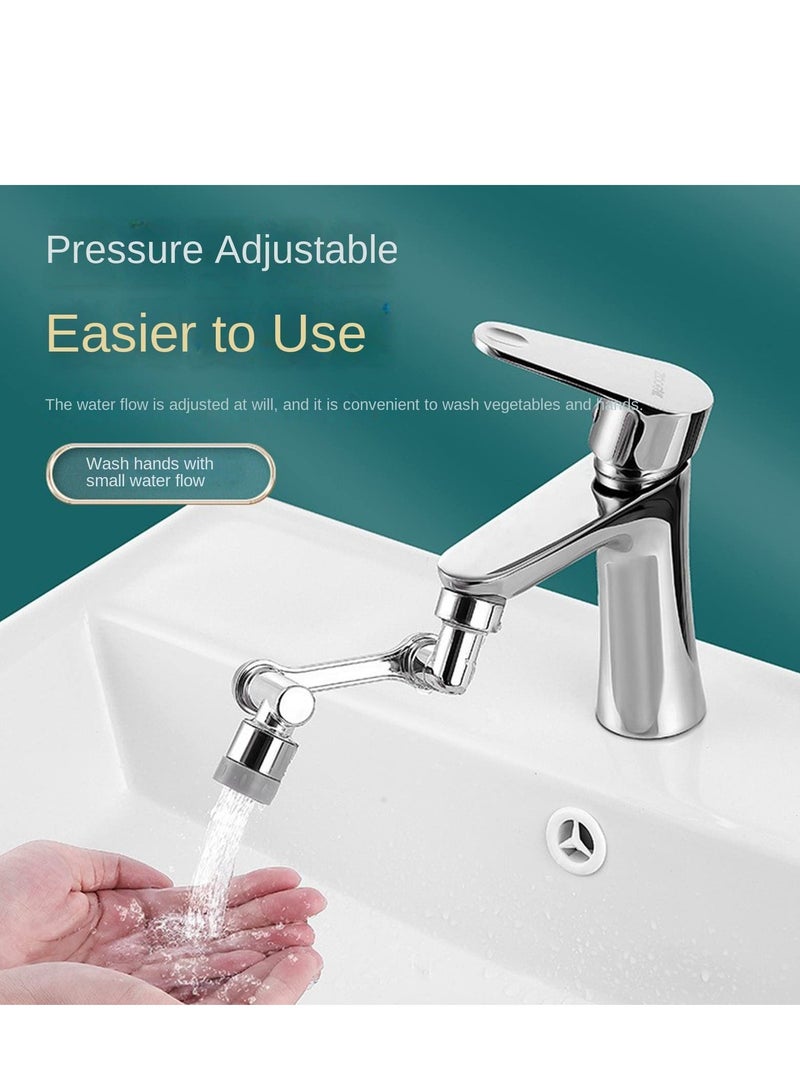 Faucet Aerator 1080° Rotating Extender Aerator Durable Splash Proof Faucet Extender Two Ways Water Saver Faucet Aerator Can Be Used for Bathroom Sink Kitchen Sink  - Image 5