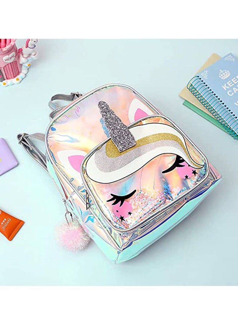 LIMOS Unicorn Clear Transparent School Backpack for Girls  - Image 2
