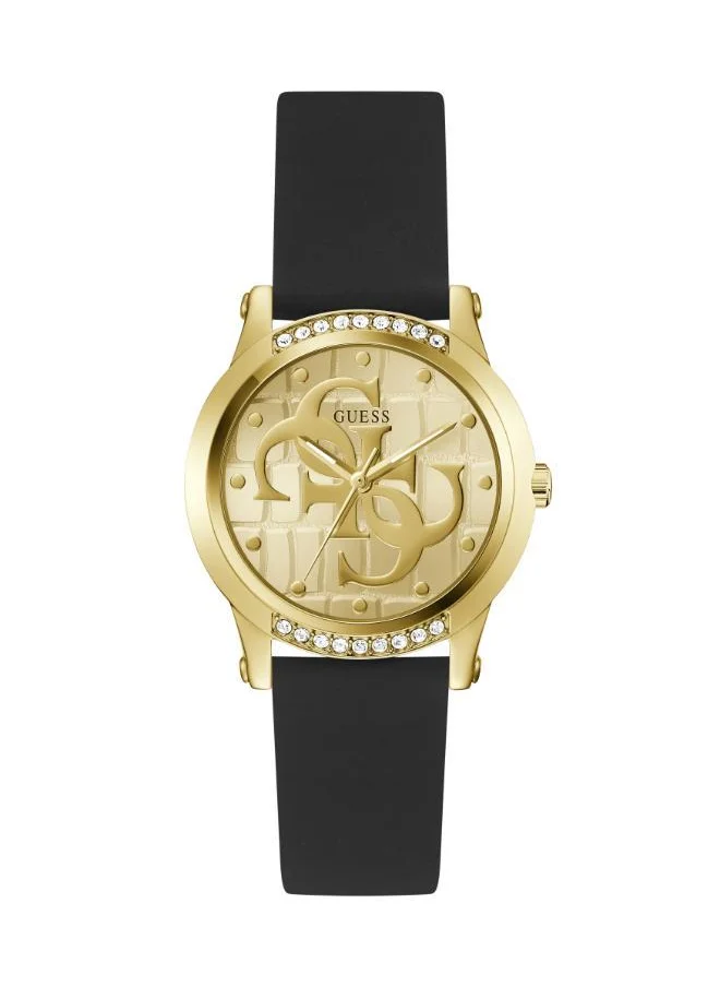 جس Annette Pu Strap Analog Watch