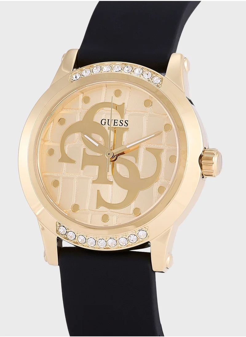 GUESS Annette Pu Strap Analog Watch
