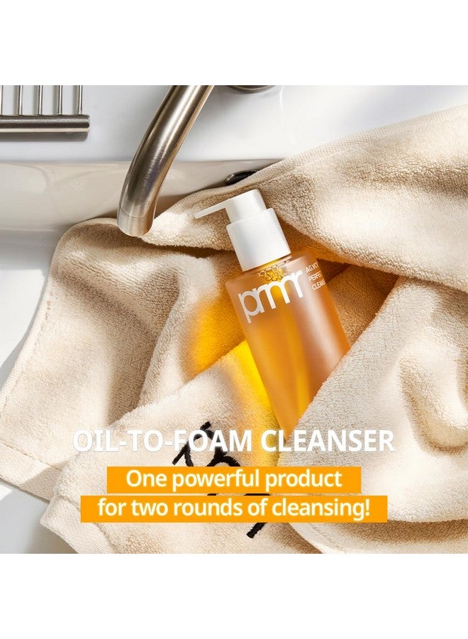 PRIMERA Oil To Foam Cleanser Korean Deep Cleansing Oil Daily Makeup Daily Makeup Blackheads Dust And Dirt Removal Hyaluronic Acid And Ceramides Amino Acids(200Ml 6.76 Fl. Oz) - Image 3