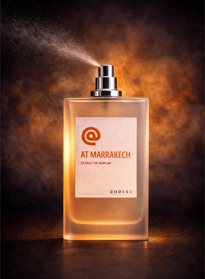 زودياك عطر زودياك أت مراكش المركز 60 مل | عطر فاخر للجنسين برائحة البرغموت، ونجيل الهند، وخشب الأرز، والعنبر، والمسك الأبيض | عطر مميز يدوم طويلاً - Image 3