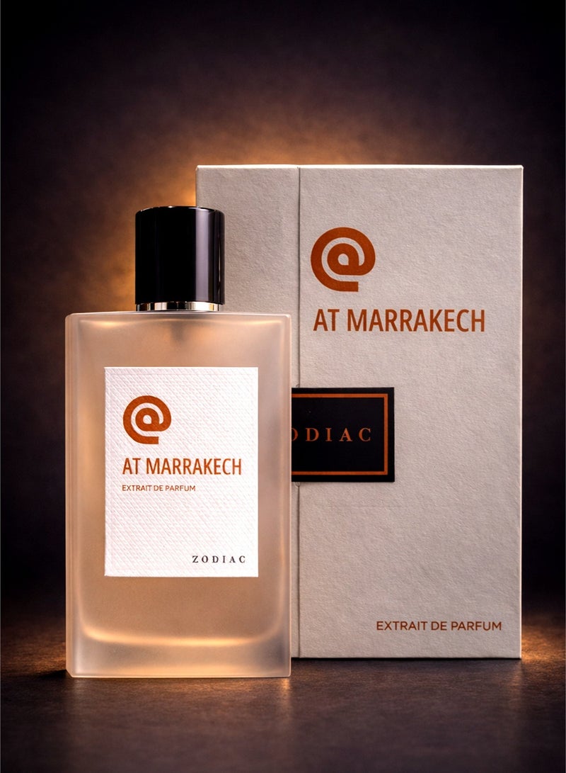 زودياك عطر زودياك أت مراكش المركز 60 مل | عطر فاخر للجنسين برائحة البرغموت، ونجيل الهند، وخشب الأرز، والعنبر، والمسك الأبيض | عطر مميز يدوم طويلاً - Image 1