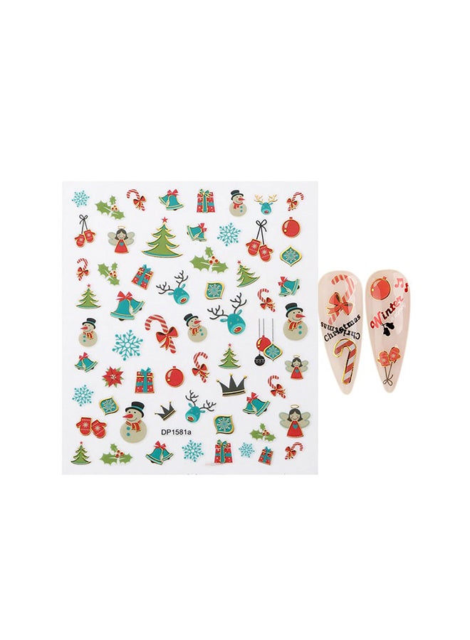 brunson 3D Design Stickers For Nails Art Decoration dp1581a - Image 1