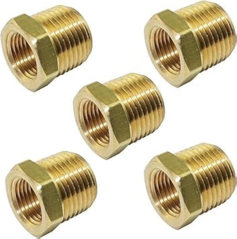 AQ AQSON محول نحاسي AQSON 3/4" × 1/4" NPT - 5 قطع - Image 1