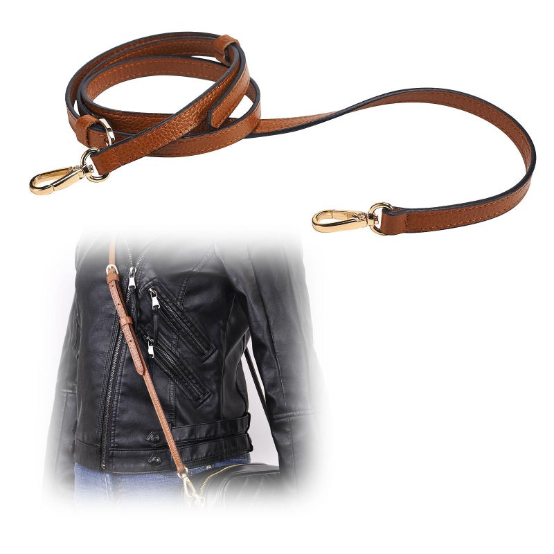 Live Up حزام حقيبة LIVE UP، 100% جلد طبيعي بديل لحقيبة الكتف والحقائب اليدوية - Image 1