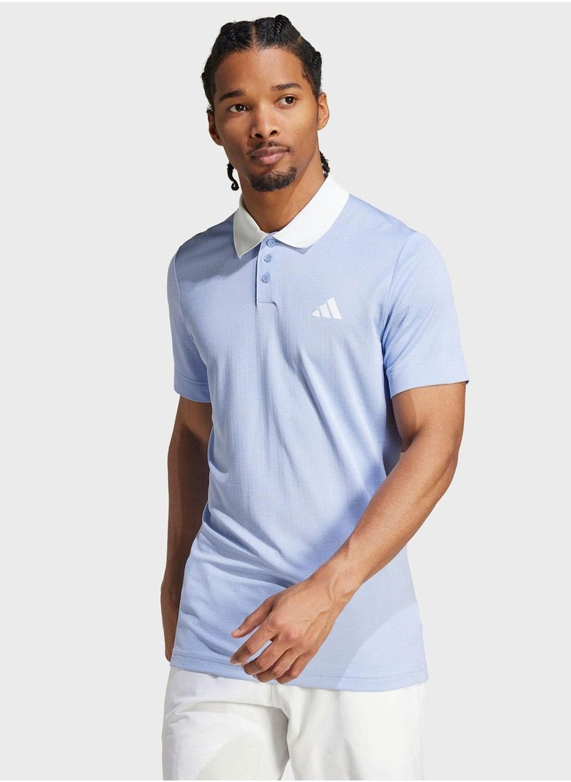Adidas Tennis Freelift Polo Shirt  - Image 1