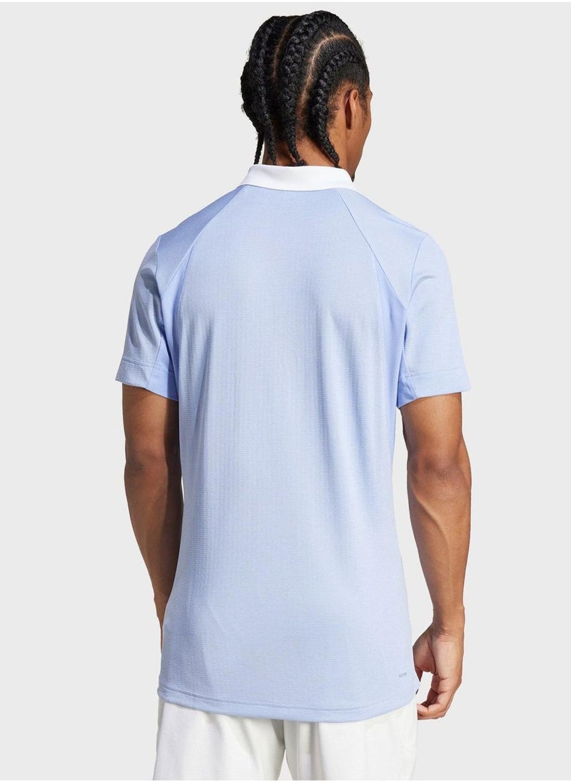 Adidas Tennis Freelift Polo Shirt  - Image 2