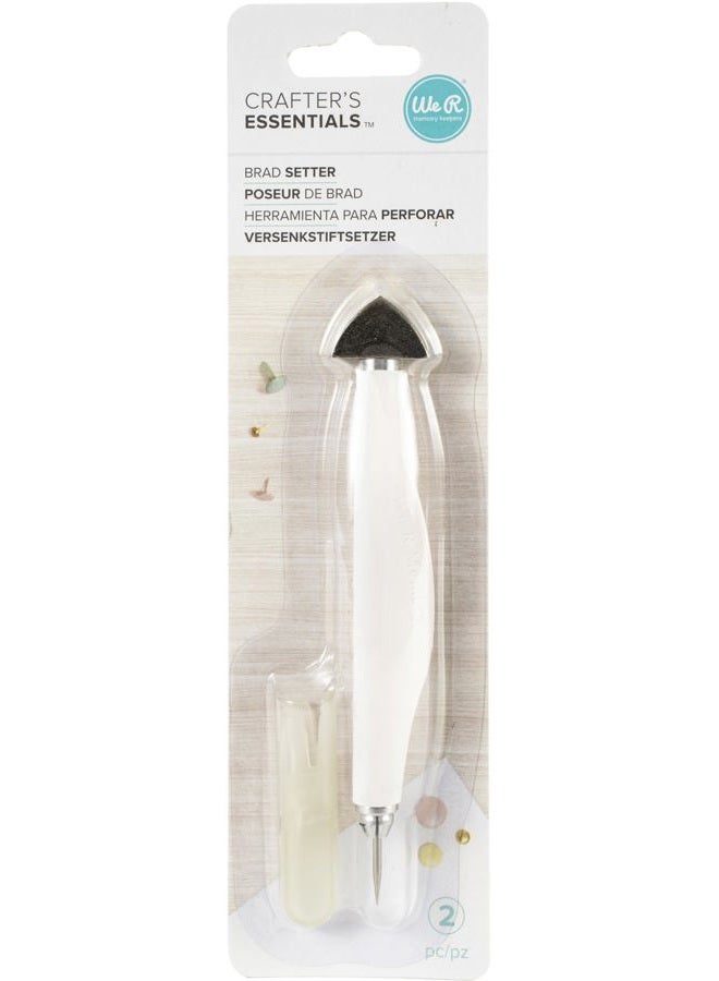 We R Memory Keepers Brad Setter & Piercing Tool (White or Blue) - Image 1