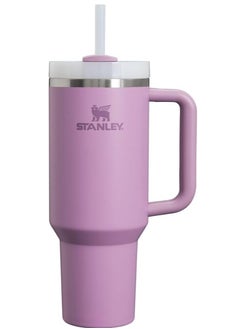 Stanley Quencher H2.0 FlowState Stainless Steel Vacuum Insulated Tumbler with Lid and Straw for Water, Iced Tea or Coffee, Smoothie and More, Purple, 40oz