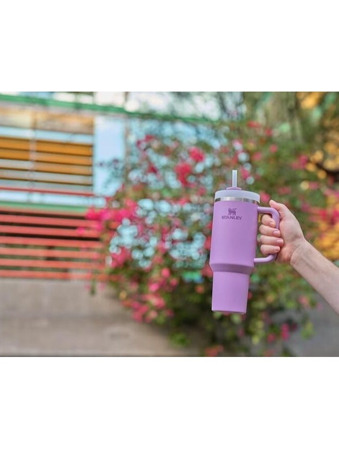 Stanley - Stanley Quencher H2.0 FlowState Stainless Steel Vacuum Insulated Tumbler with Lid and Straw for Water, Iced Tea or Coffee, Smoothie and More, Purple, 40oz - Image 1