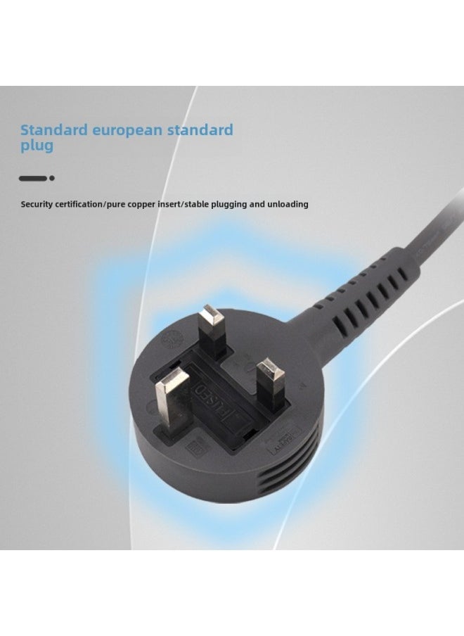 Applicable To Dyson Hair Dryer Same Power Cord High-speed Blowing Machine Power Cord British Standard-Color:High-speed Blowing Machine Power Line British Standard 3.3 M