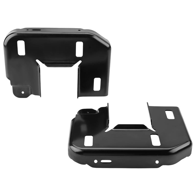 zayody Front Left Right Frame Mount Bumper Bracket Compatible with Ford F150 2015 2016 2017 2018 2019 2020 Frame Mount Bumper Bracket Replacement for FL3Z17N775C FL3Z17N775H FO1066203 FO1067203 - Image 3