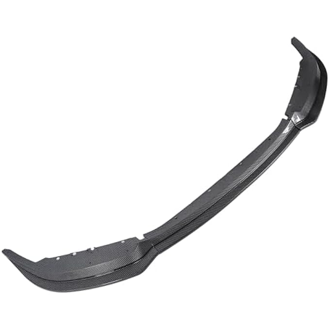 Brilluxa Front Bumper Lip, Chin Splitter Spoiler, Compatible with BMW 2 Series M2 G87 2023Up, Front Lip Protector Sport Aerodynamic Trim (Carbon Fiber Look) - Image 5