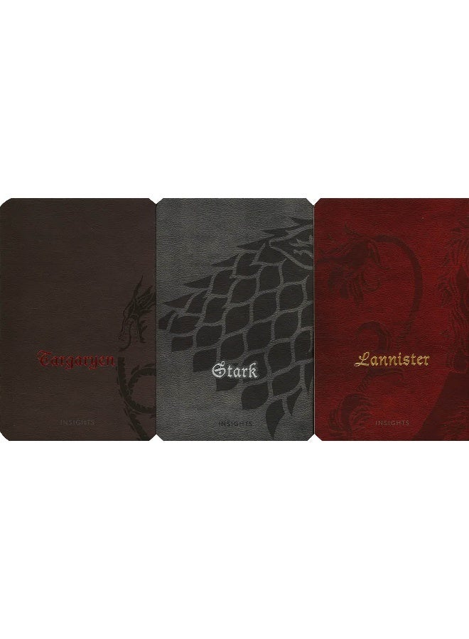 Game Of Thrones: Pocket Notebook Collection (Set Of 3): House Words - Image 4