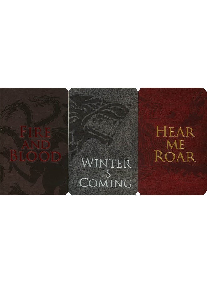 Game Of Thrones: Pocket Notebook Collection (Set Of 3): House Words - Image 3