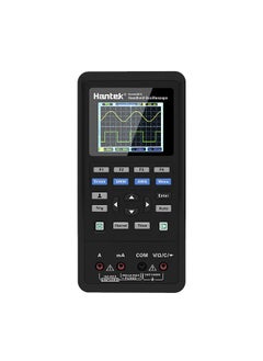 Hantek 2 in 1 Handheld Digital Oscilloscope + Multimeter Dual-channel 2 Channels USB Scopemeter Portable Scope Meter 40MHz Bandwidth 250MSa/s Sample Rate 2C42 TFT LCD Display Test Meter