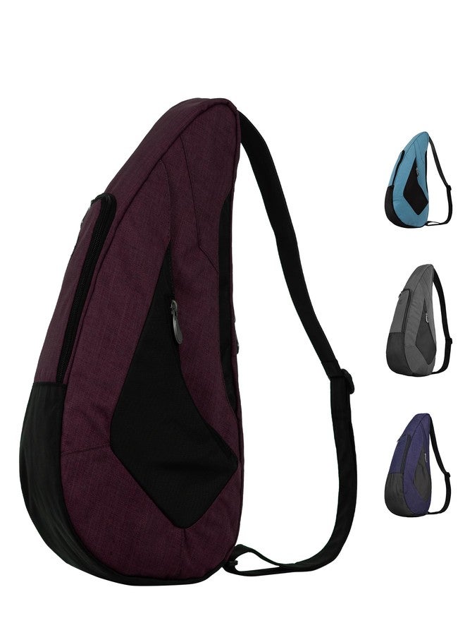 AmeriBag 19" Crossbody Sling Traveler Healthy Back Bag (Burgundy) - Image 1