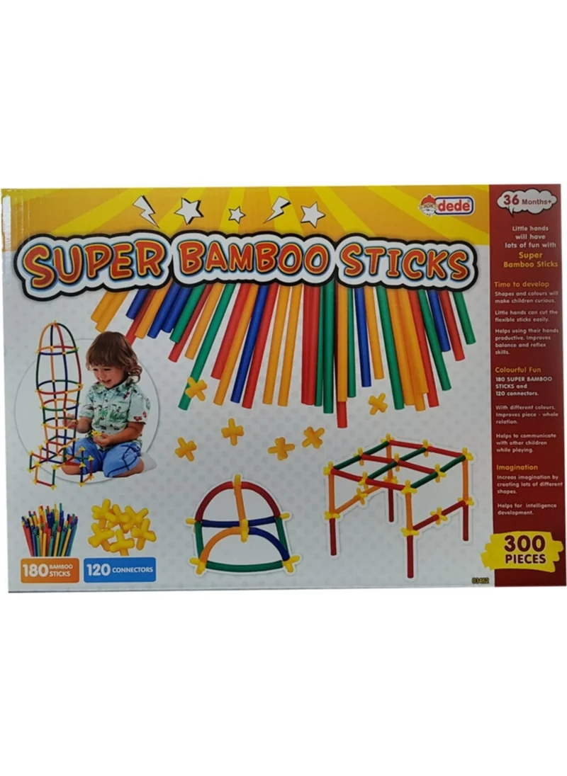 dede Bamboo Stick 300 Pieces Educational Toy