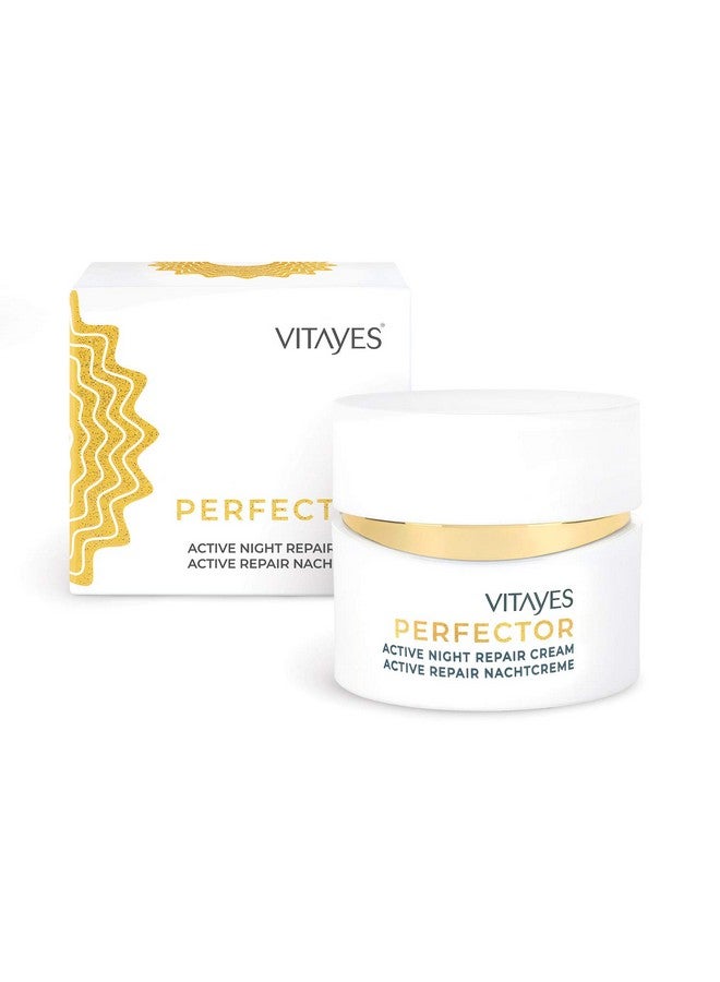 Vitayes Moisturizing Night Cream For Face With Vitamin C For Dark Spots Fine Lines Wrinkles Even Tone And Acne Scar Removal Hydrating & Brightening Skin For Women And Men - Image 1
