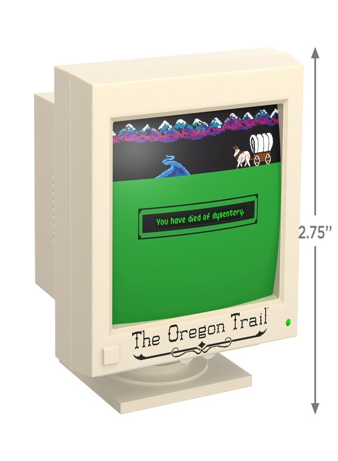 Hallmark Keepsake زينة عيد الميلاد التذكارية من هولمارك، درب أوريغون مع إضاءة وصوت، هدايا لمحبي ألعاب الفيديو - Image 3