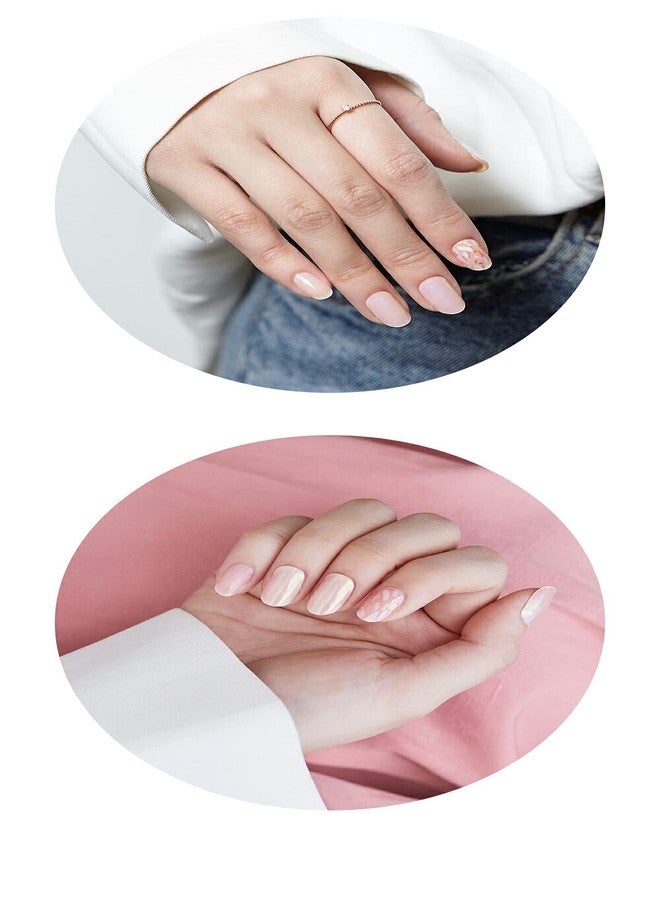 Dashing Diva Glaze | Gel Nail Stickers | Artificial Nails | Hardened Type | False Nails | Easy To Apply (Pink Wave) - Image 5