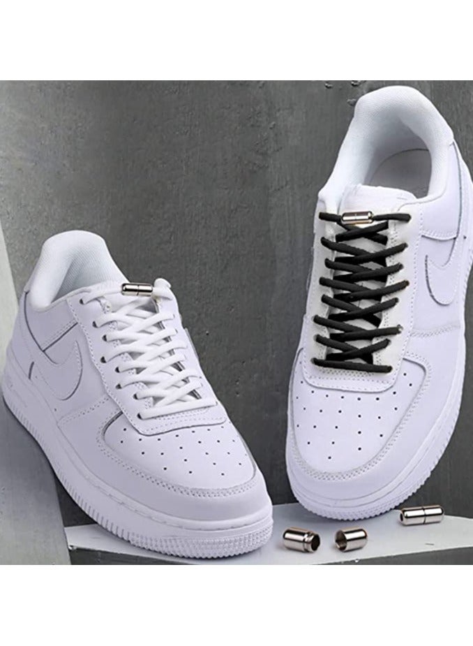 amazing.EGP Maridergo 2 Pairs No Tie Elastic Shoelaces Adjustable Elastic Running Shoe Laces Tieless Laces with Metal Buckles for Kids Adults, One Size - Image 5