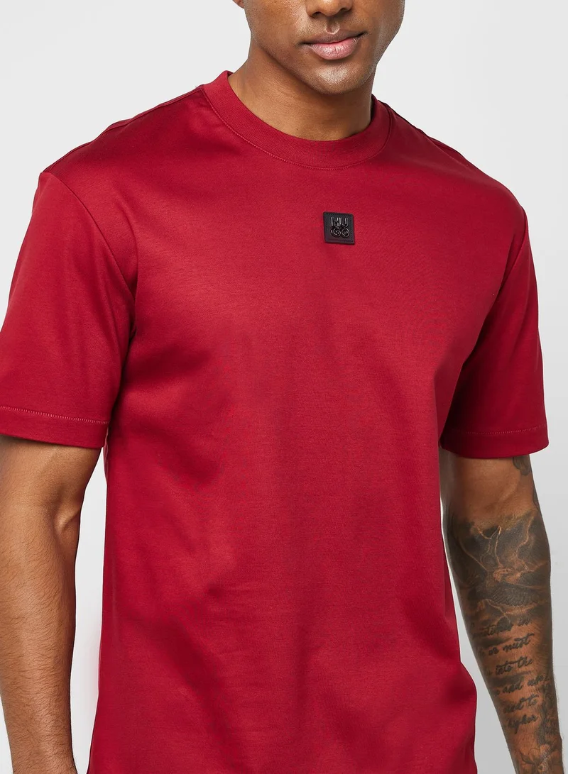 HUGO Logo Crew Neck T-Shirt