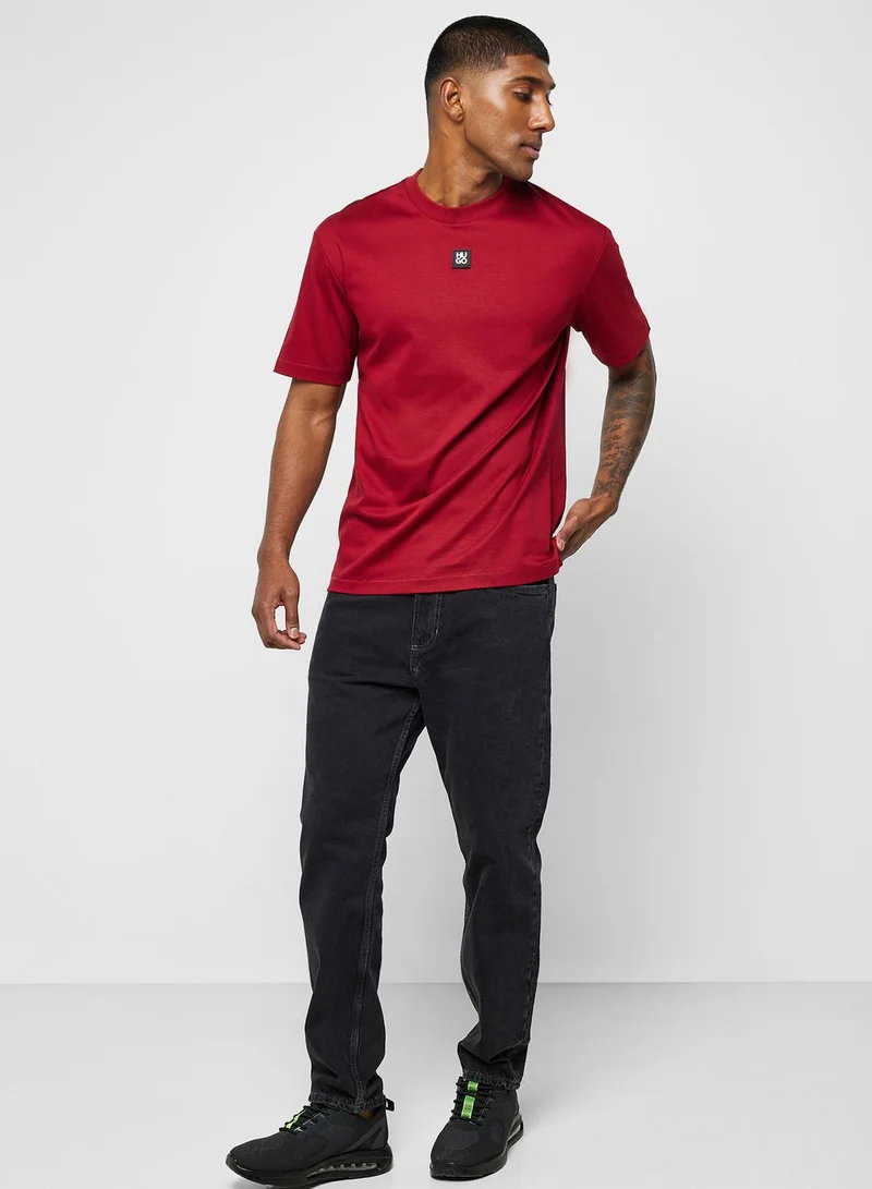 HUGO Logo Crew Neck T-Shirt