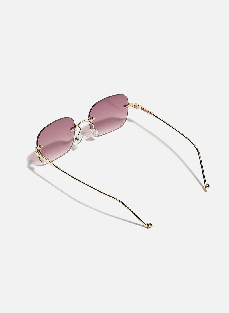 Haute Sauce Rectangular Sunglasses