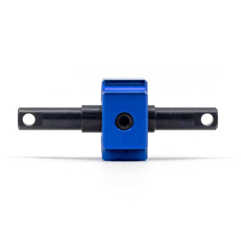 Differential Lock: Blue High-quality Durable Wear-resistant Part - Easy Install Upgrade Straight Shaft Axle for Remote Control Car Trax4 Slash 1967 C10 - Image 2