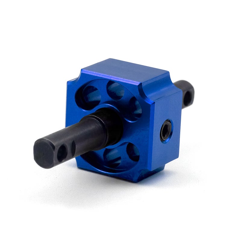 Differential Lock: Blue High-quality Durable Wear-resistant Part - Easy Install Upgrade Straight Shaft Axle for Remote Control Car Trax4 Slash 1967 C10 - Image 4