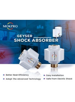 MOKPRO MOKPRO Electric Water Heater AntiElectric Wall Universal Block AntiLeakage Accessories Big White Brass Connector Household Firewall Universal Connector Water Purifier Accessories  - Image 5