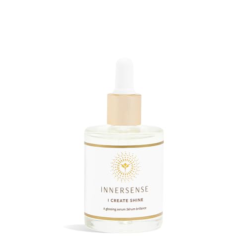 INNERSENSE Organic Beauty  Natural I Create Shine Glossing Serum  NonToxic CrueltyFree Clean Haircare 17 fl oz  50 ml