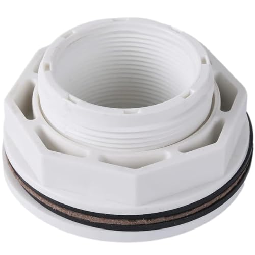 TonGass (1-Pack) 1 1/2" Above Ground Pool Inlet Return Fitting with Locknut Gasket Famale Inlet Pipe (FIP) Thread Exact Replacement for Hayward SP1023 Swimming Pool Replacement Inlets Return Fitting - Image 1