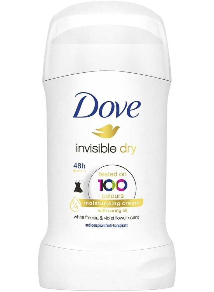 Invisible Dry 48h tested on 100 Colours Stick Deodorant 40g