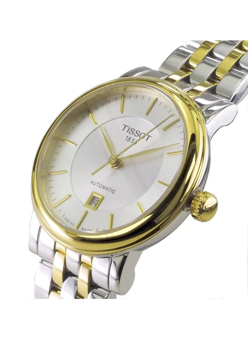Tissot Women's Carson Automatic Watch, 30 mm, Stainless Steel Bracelet T122.207.22.031.00 - Image 3