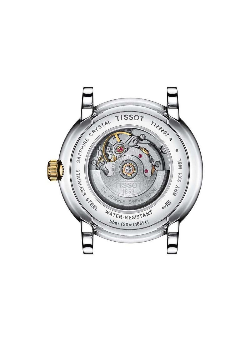 Tissot Women's Carson Automatic Watch, 30 mm, Stainless Steel Bracelet T122.207.22.031.00 - Image 5