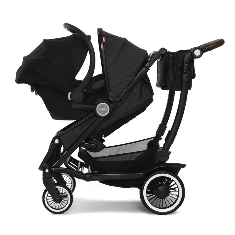Austlen محول مقعد السيارة الأمامي Baby Co Entourage متعدد الاستخدامات متوافق مع MaxiCOSI ومتوافق مع Cybex ومتوافق مع Clek ومتوافق مع مقاعد سيارات Nuna للأطفال الرضع - Image 2