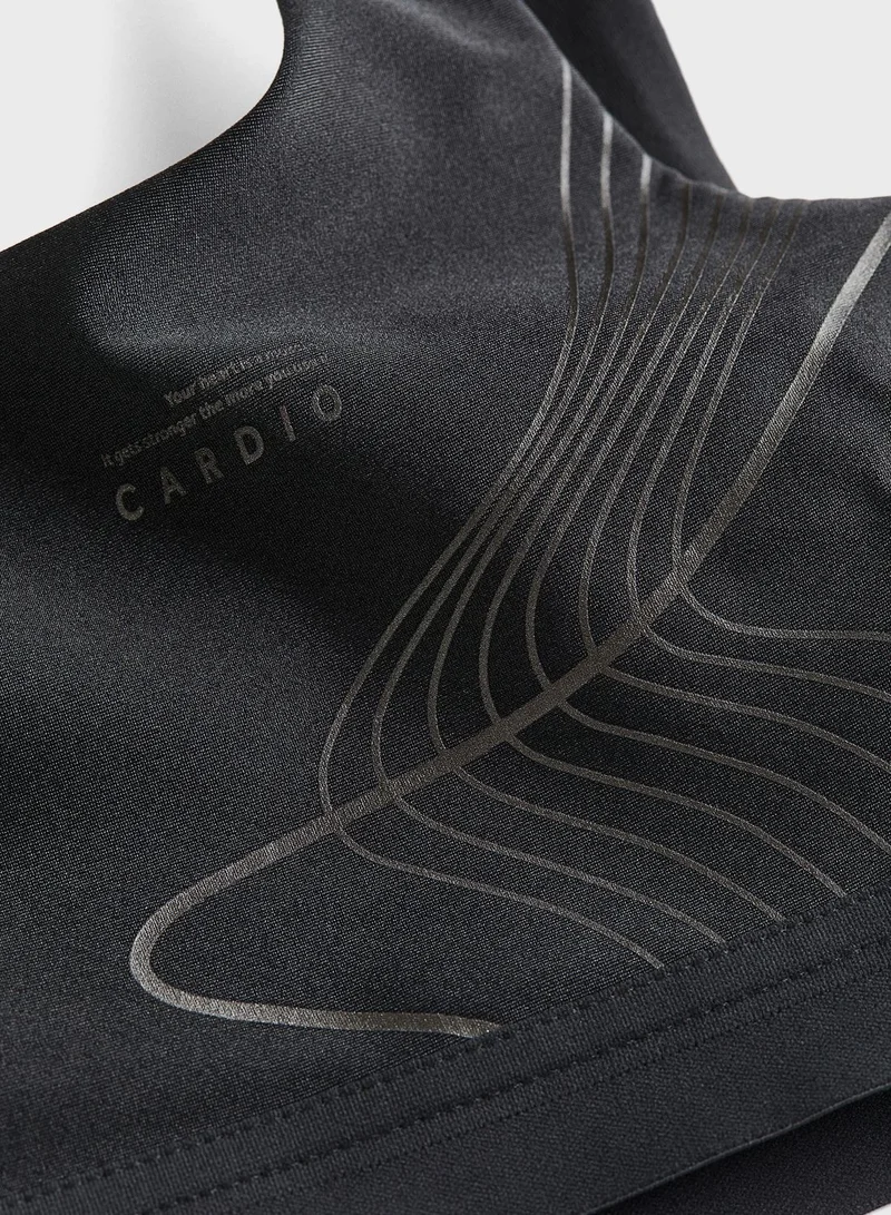 H&M Knitted Sports Bra